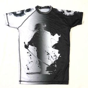 Warhammer Sports Rash Guard, Samurai Design, L